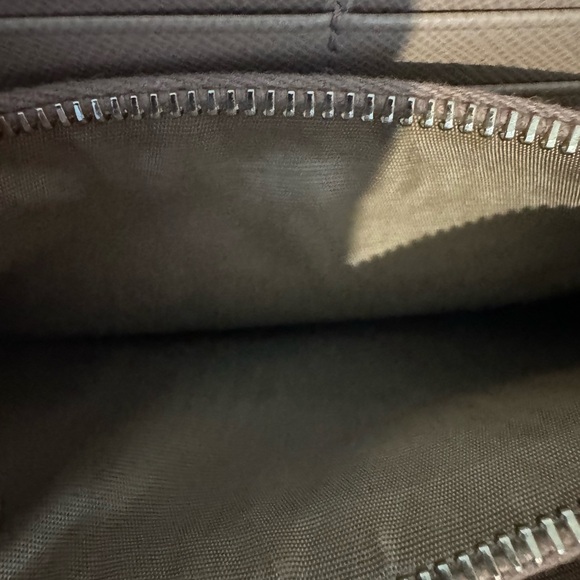 Prada Continental Wallet in Beige & Gold Hardware - Picture 10 of 12